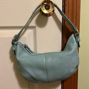 Vintage Coach Women's Tote Bag Leather Mint Small